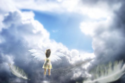 angel track clouds