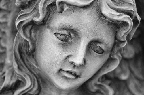 angel face sculpture