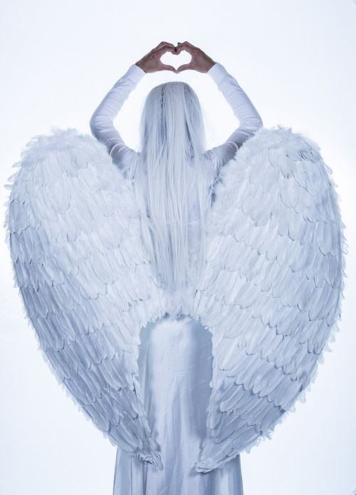 angel wings girl