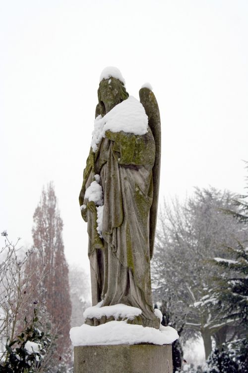 angel snow cemetery