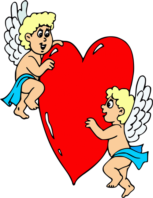 angels heart cupid