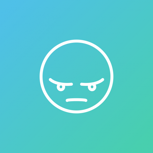 angry nervous icon