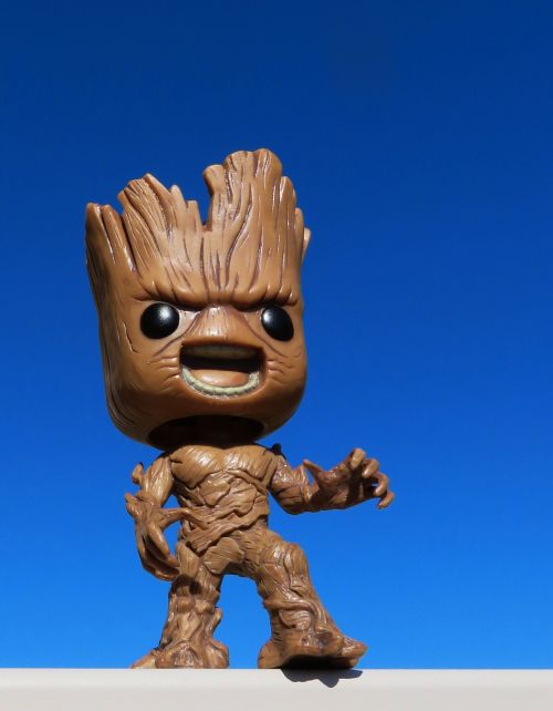 angry groot guardians of the galaxy action figure