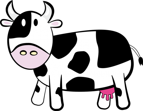 animal bovine cartoon