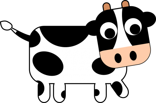 animal cartoon cow