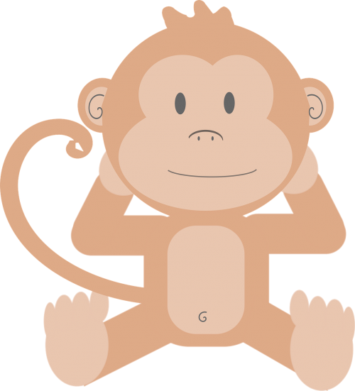 animal cartoon monkey