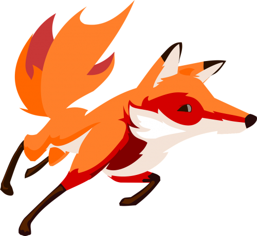 animal cartoon fox