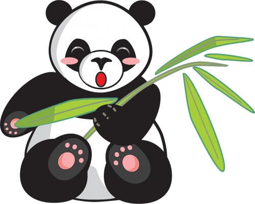 animal asian bamboo