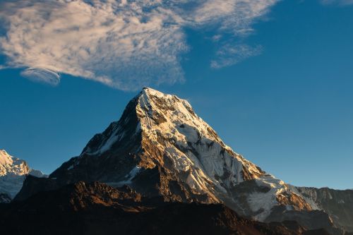 annapurna himalayas mountain