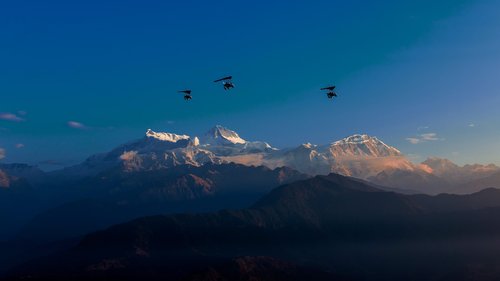 annapurna  mountain  himalayas