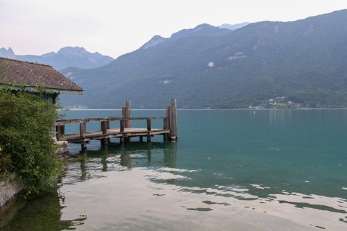 annecy  lake  nature