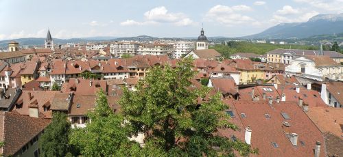 annecy view panorama