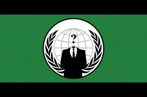 anonymous flag human