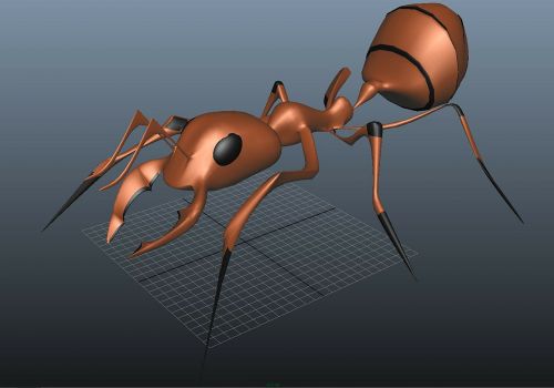 ant insect 3d