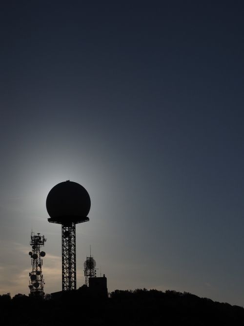 antennas radar equipment balloon-like