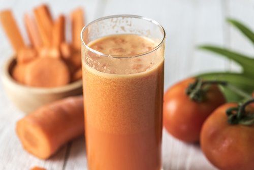 antioxidant  beverage  carrot