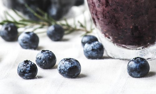 antioxidant  beverage  blueberries