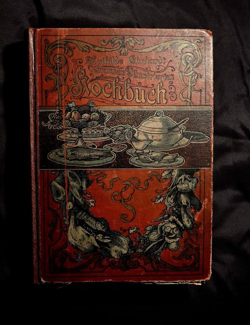antiquariat antique cookbook old cookbook