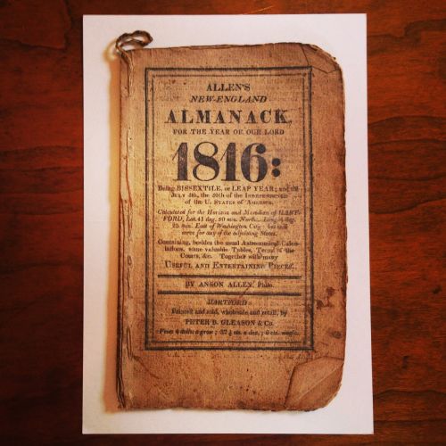 antique book manual