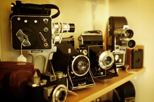 antique cameras classic
