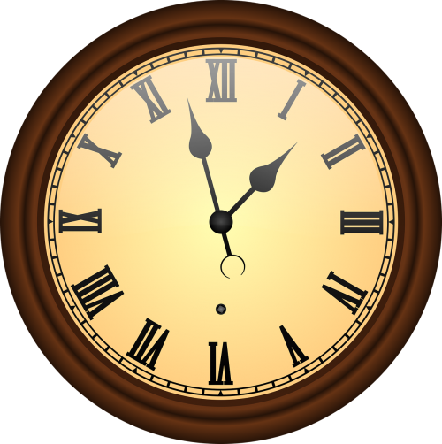 antique clock hour