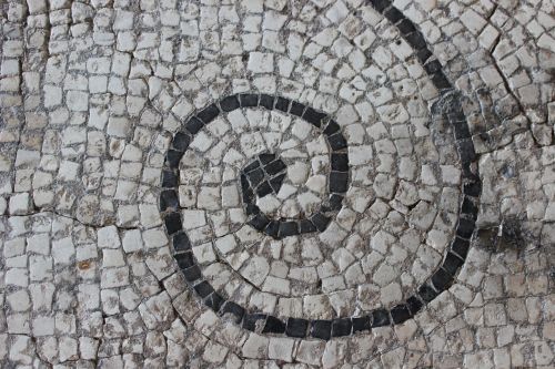 antique mosaic rome