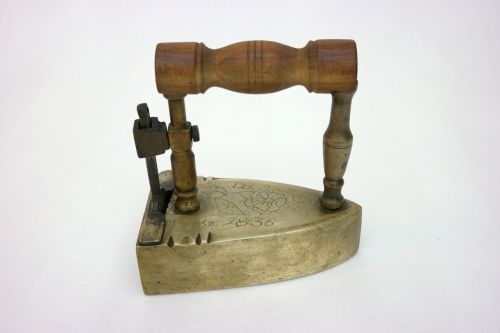 antique iron brass
