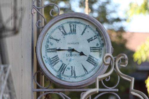 antique clock england country house style