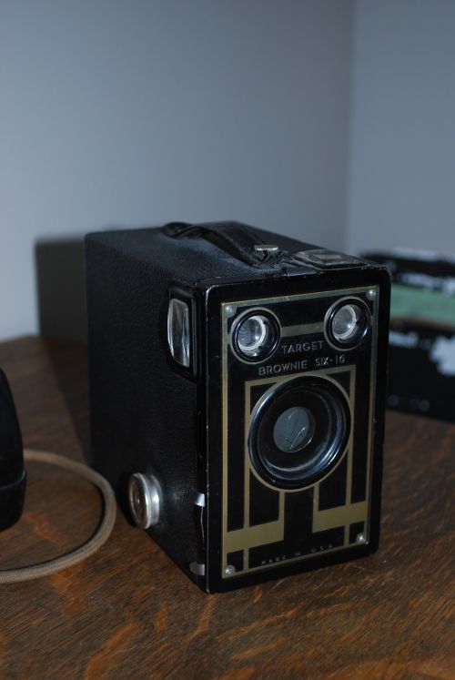 antiques old camera vintage