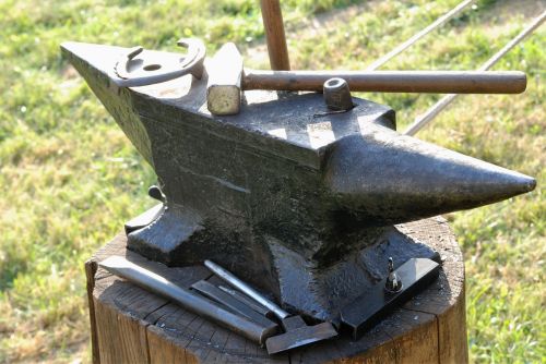 anvil farrier blacksmith tools