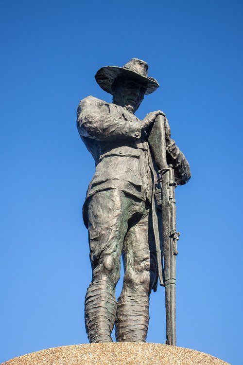 anzac  day  soldier