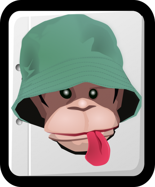 ape monkey face