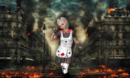 apocalypse  armageddon  collage