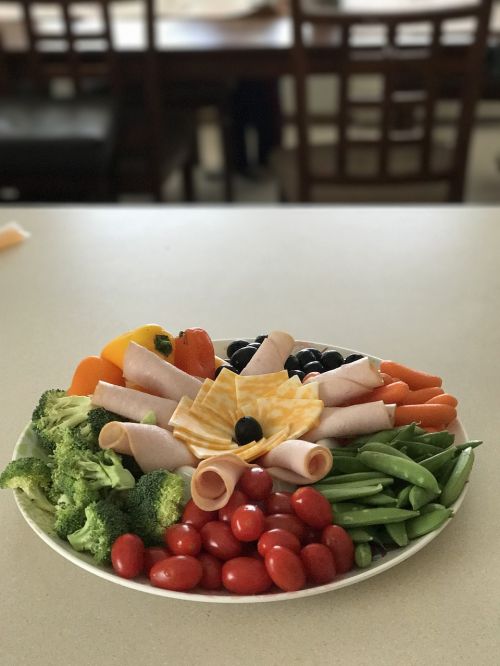 appetizer food tray snack