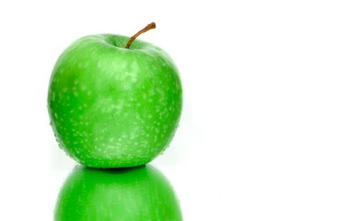 apple green reflection