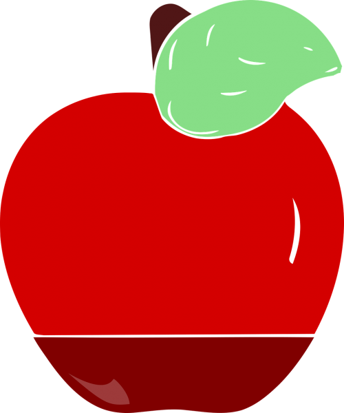 apple red fruit