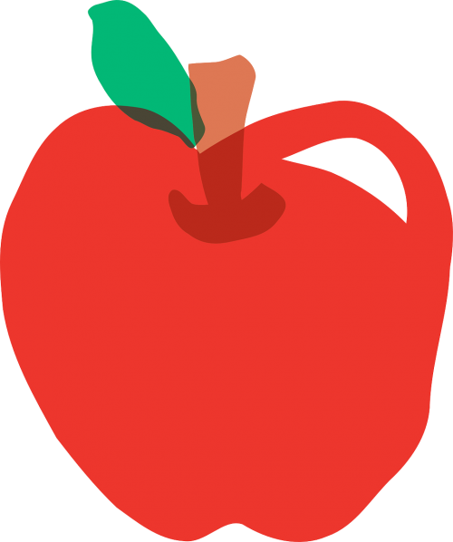 apple fruit red