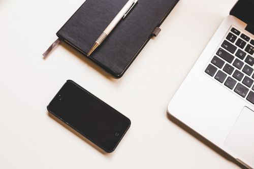 apple computer desk