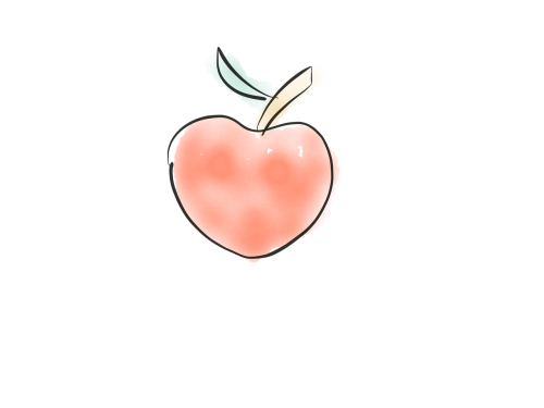 apple doodle fruit