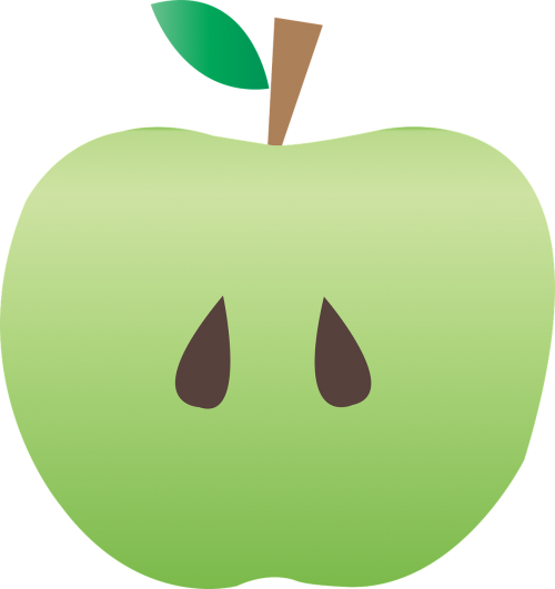 apple green apple large