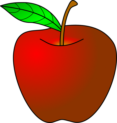 apple red fruit