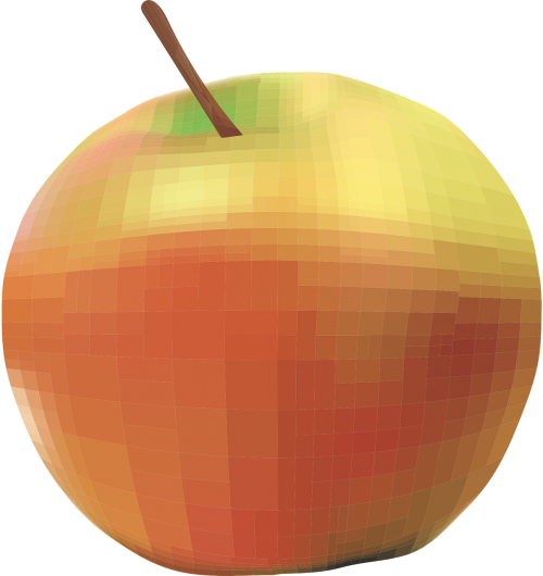 apple fruit mat