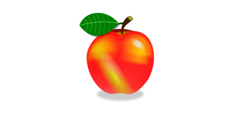 apple red apple food