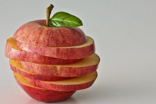 apple cut healthy