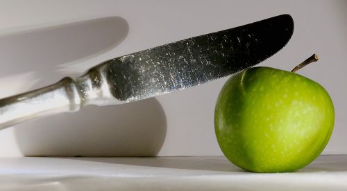 apple green cutlery