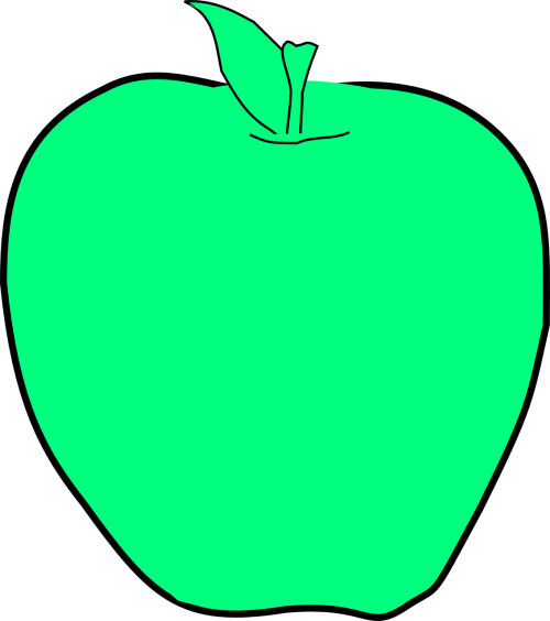 apple fruit green