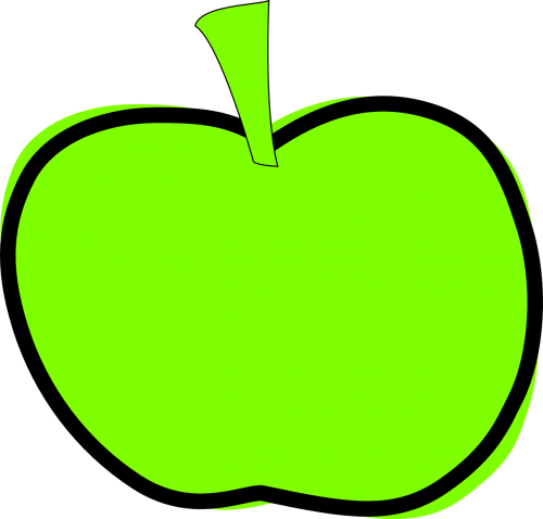 apple green food