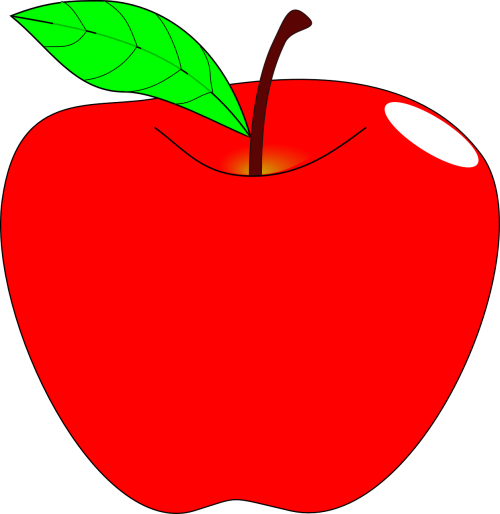 apple red ripe