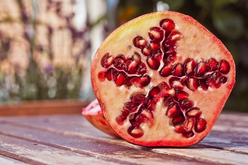 apple  pomegranate  fruit