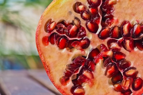 apple  pomegranate  fruit